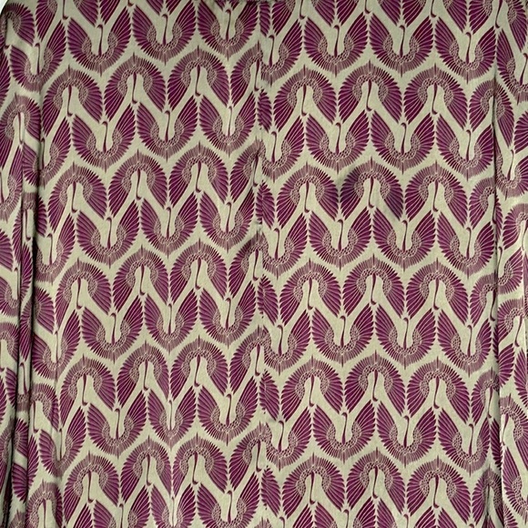 Melissa McCarthy Seven7 Boho Tunic Top Dress Olive Sz 2X Animal Print Silky - Picture 8 of 8